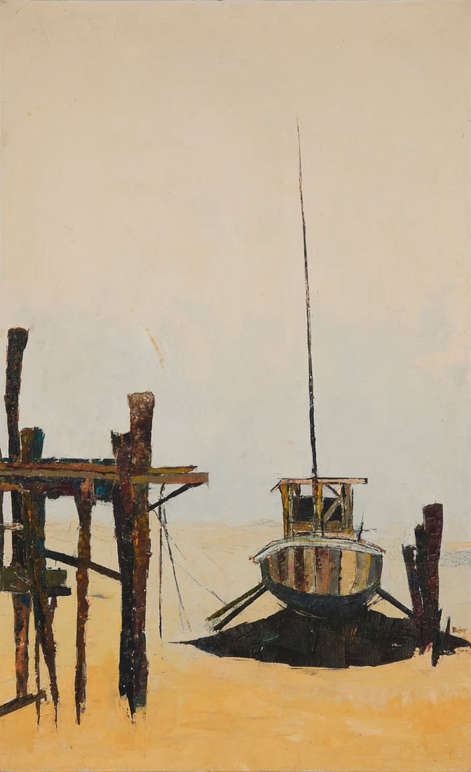 Roy Bailey (1933-2002), "Abandon Boat #4" (1 of 6)