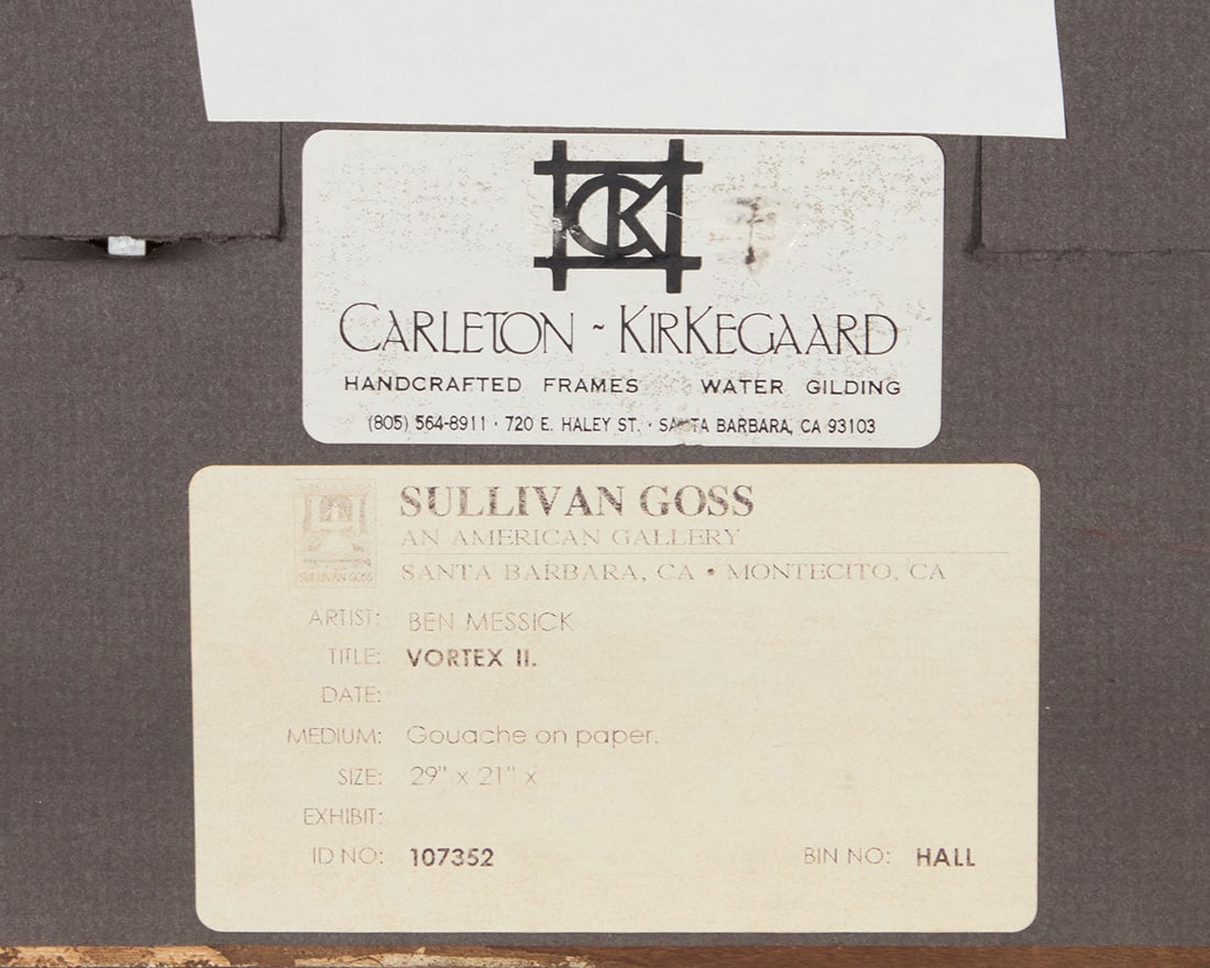 Ben Messick (1891-1981), "Vortex II" - 9