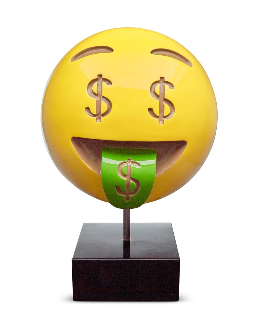 Matthew Lapenta (b. 1985), Money Face Emoji, 2020 (1 of 4)