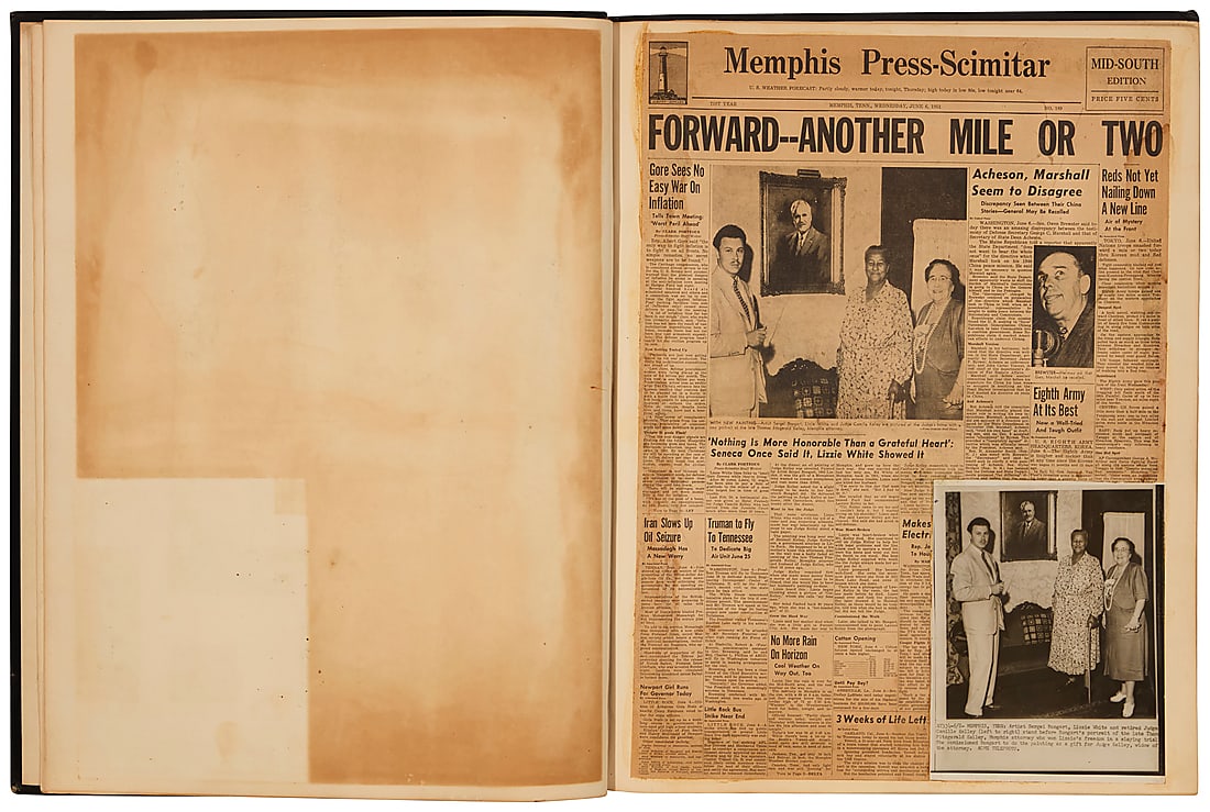 A scrapbook relating to Sergei Bongart (1918-1985) (1 of 7)