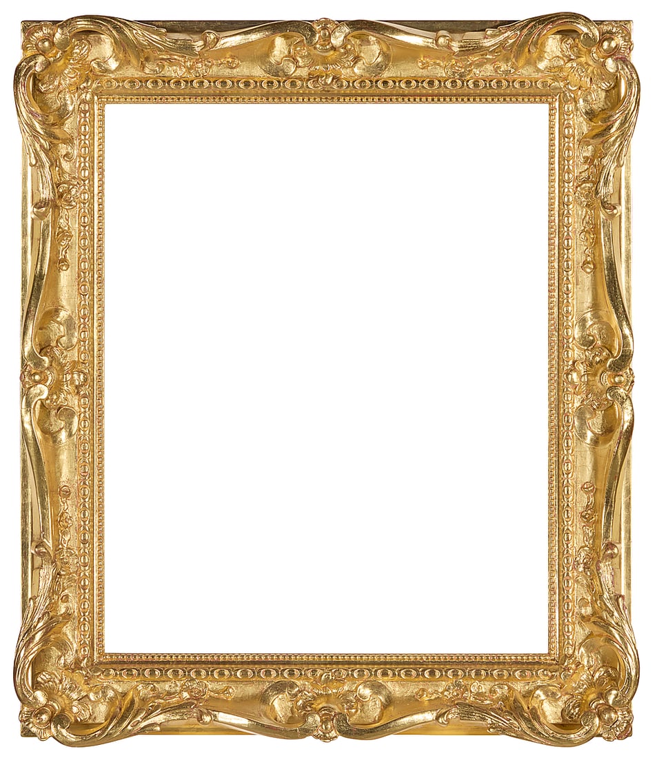 A carved giltwood frame (1 of 3)