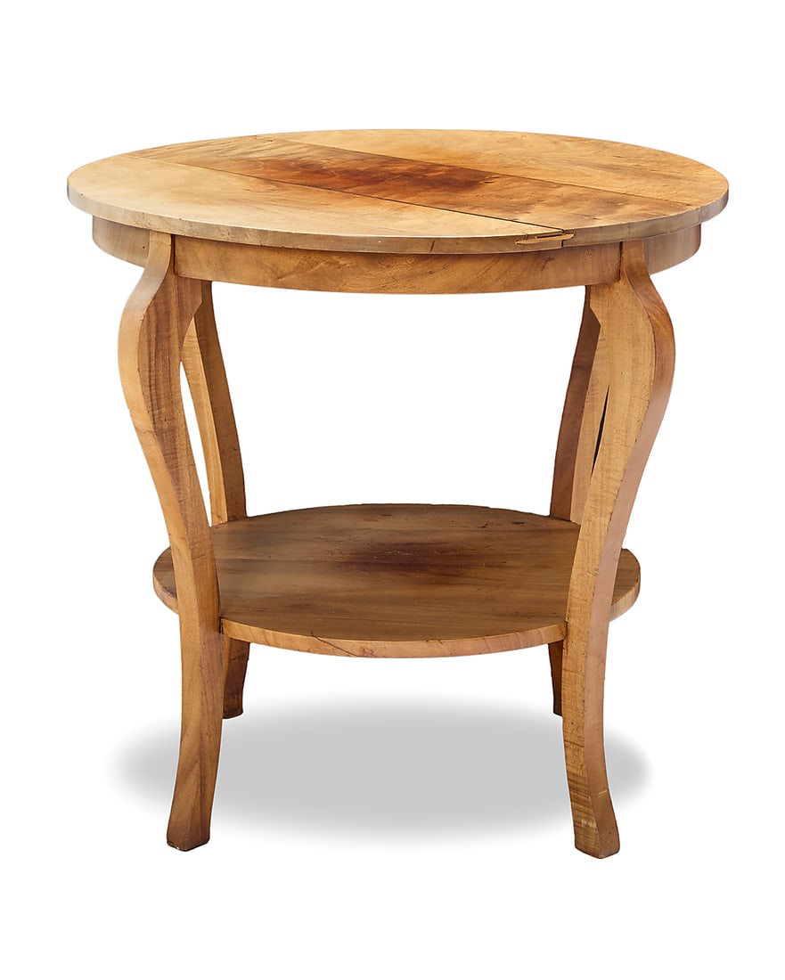 A Contemporary Koa wood side table - 2