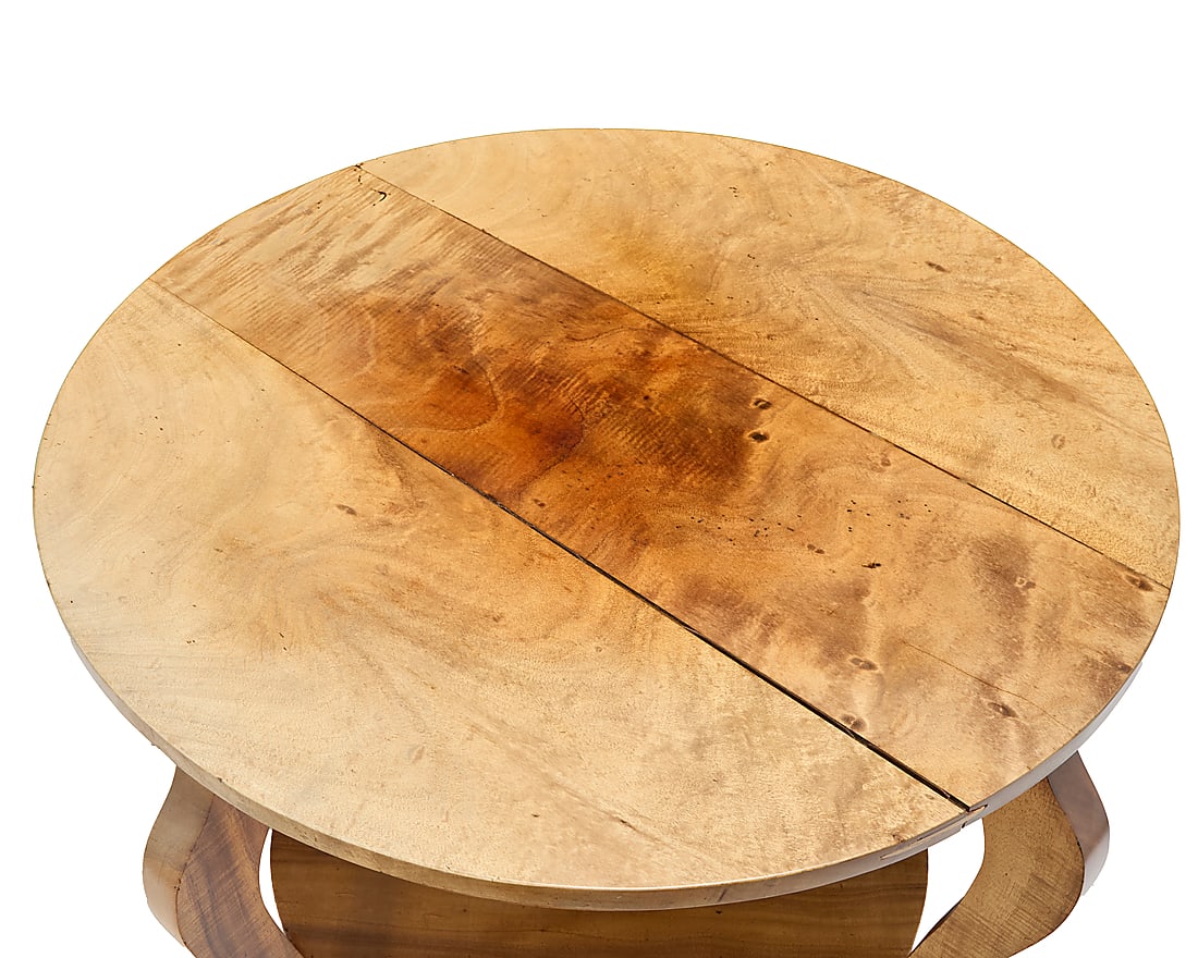 A Contemporary Koa wood side table - 3