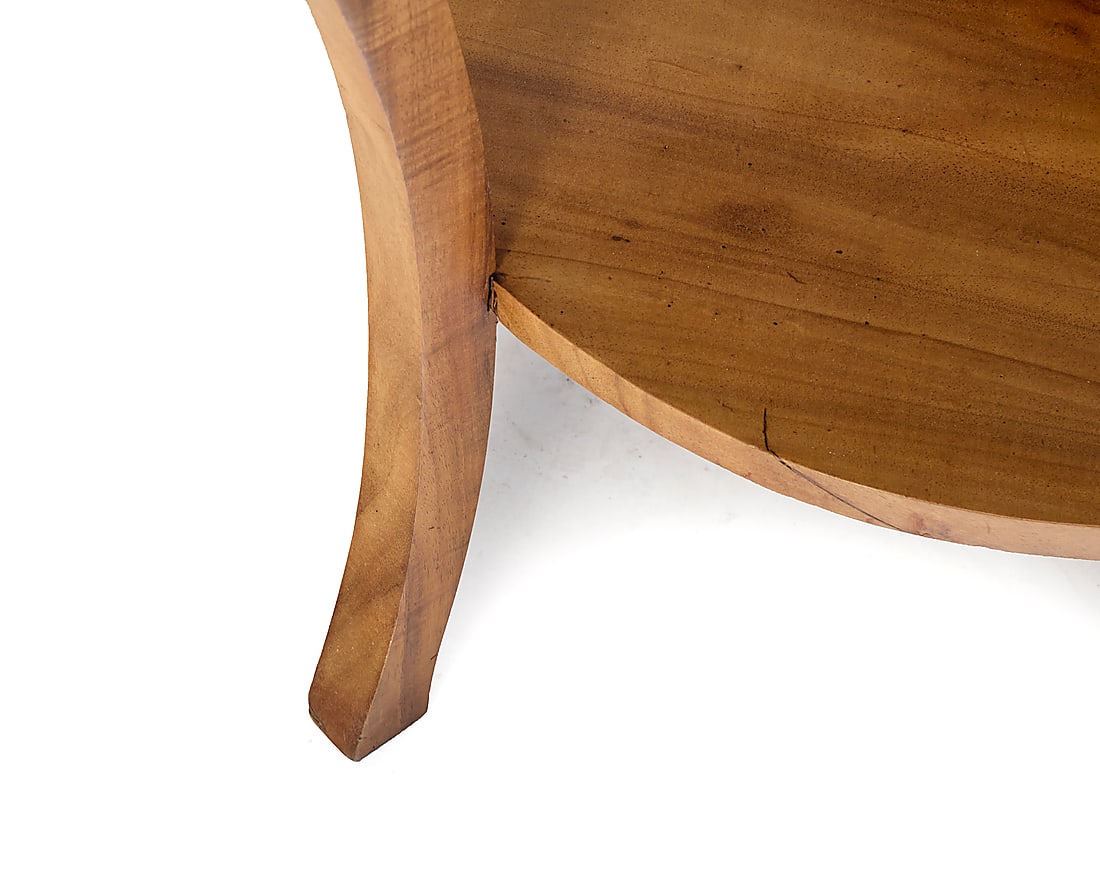 A Contemporary Koa wood side table - 6