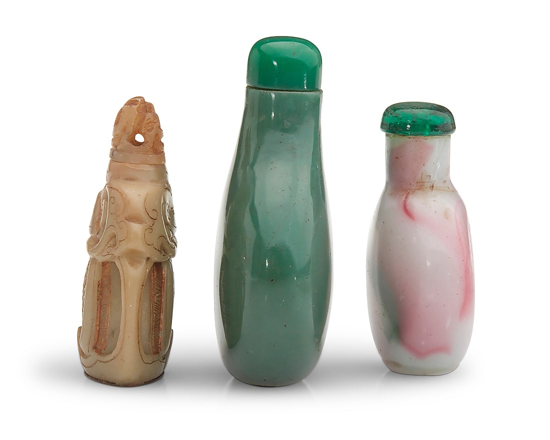 Three Chinese snuff bottles - 2