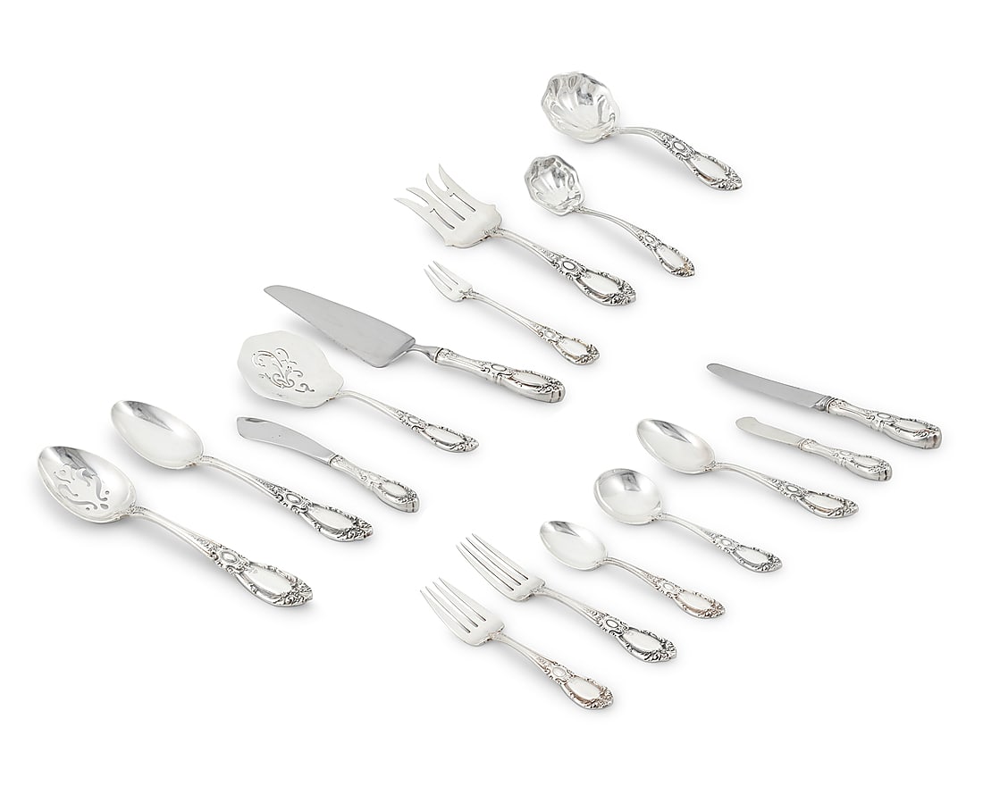 A Towle sterling silver 'King Richard' flatware service (1 of 6)