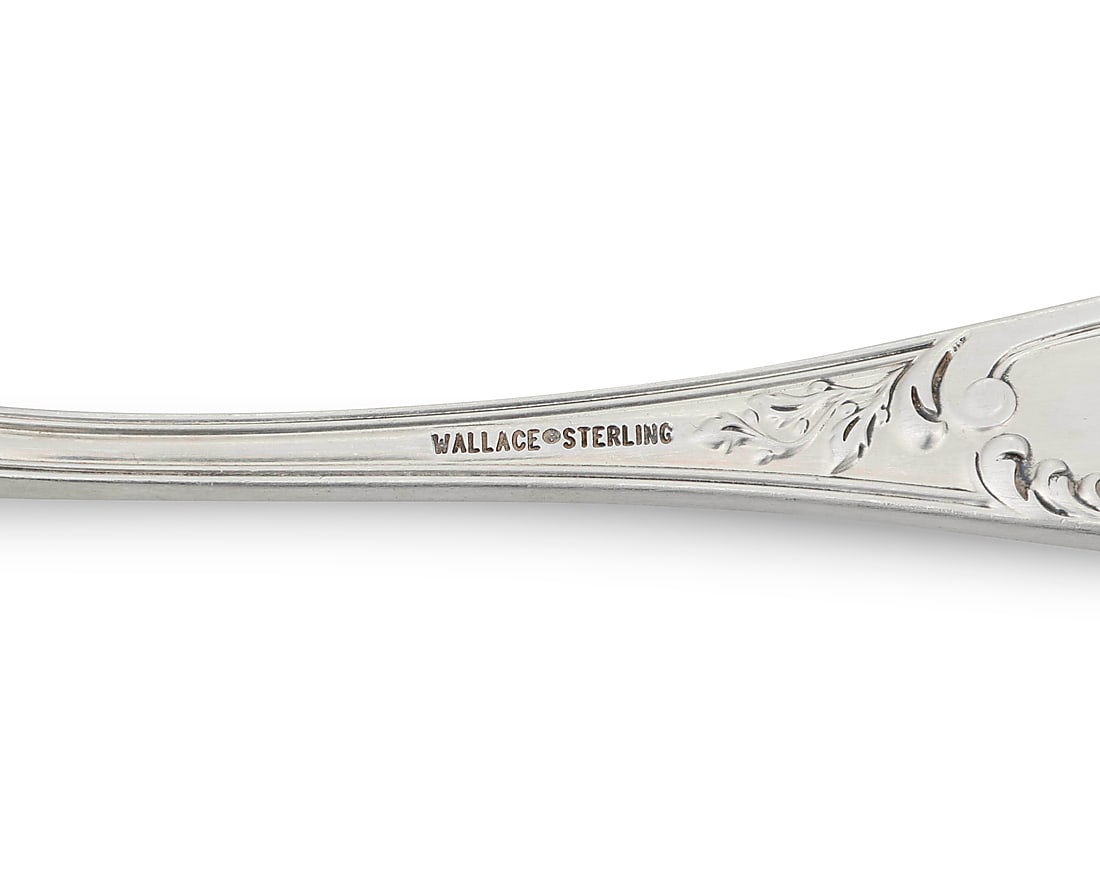 A sterling silver partial flatware set - 2