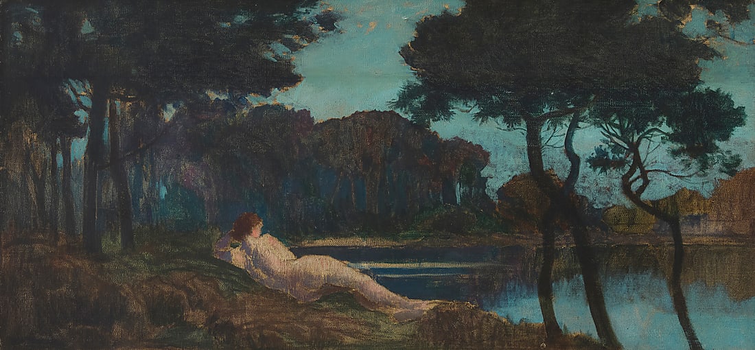 …mile-Rene Menard (1862-1930), "Repose," circa 1900 (1 of 7)