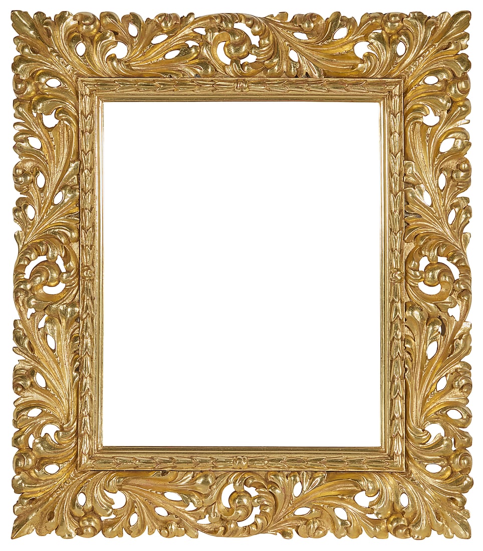 A carved giltwood frame (1 of 3)