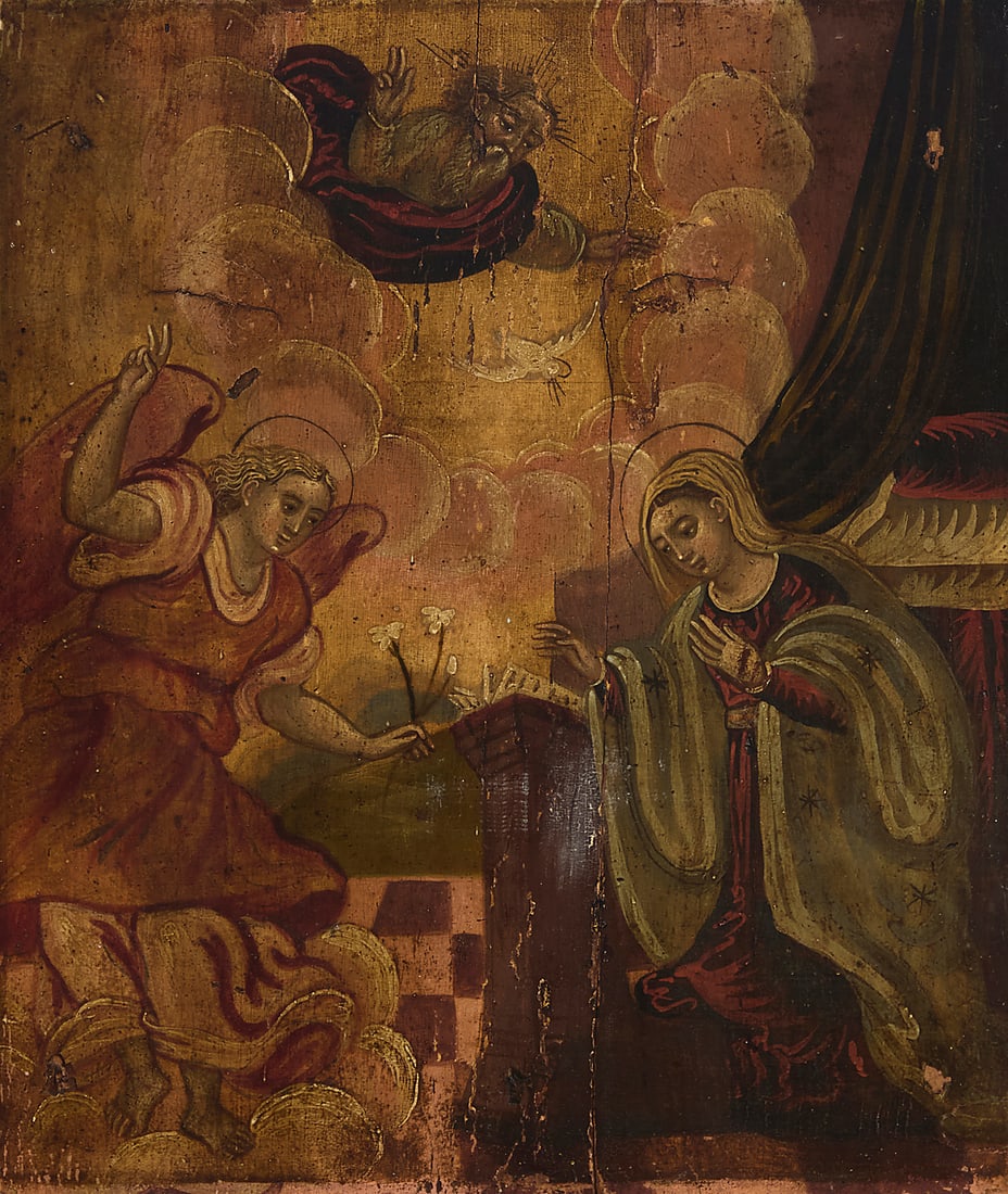 18th Century or earlier Venetian-Cretan School (1 of 4)
