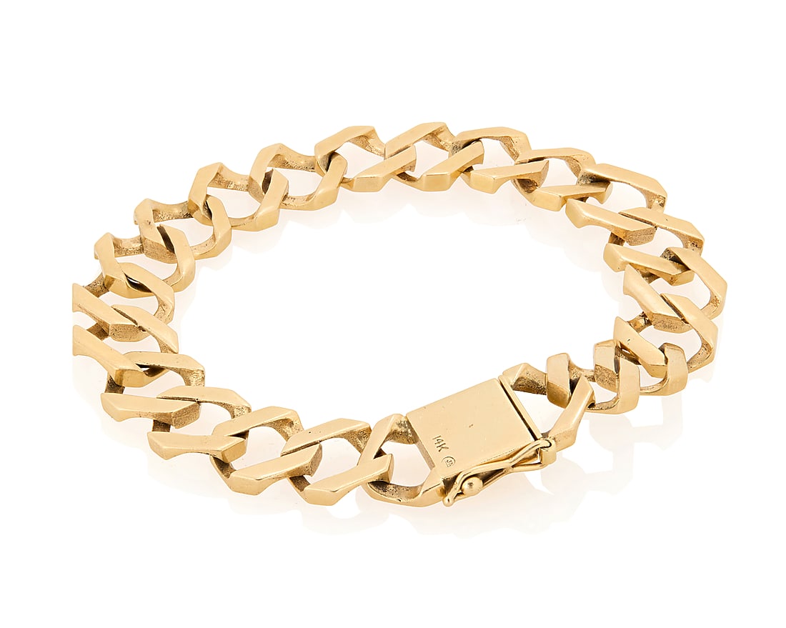 A 14K Gold Bracelet - 2