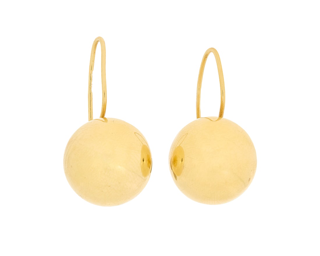 A Pair of 14K Gold Earrings (1 of 3)