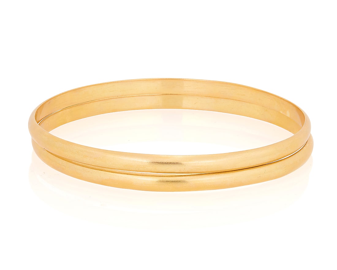 Two 22K Gold Bangles (1 of 2)