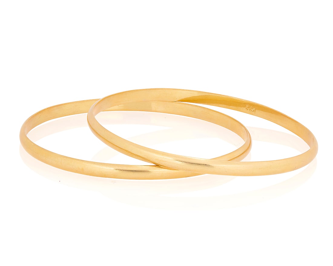 Two 22K Gold Bangles - 2