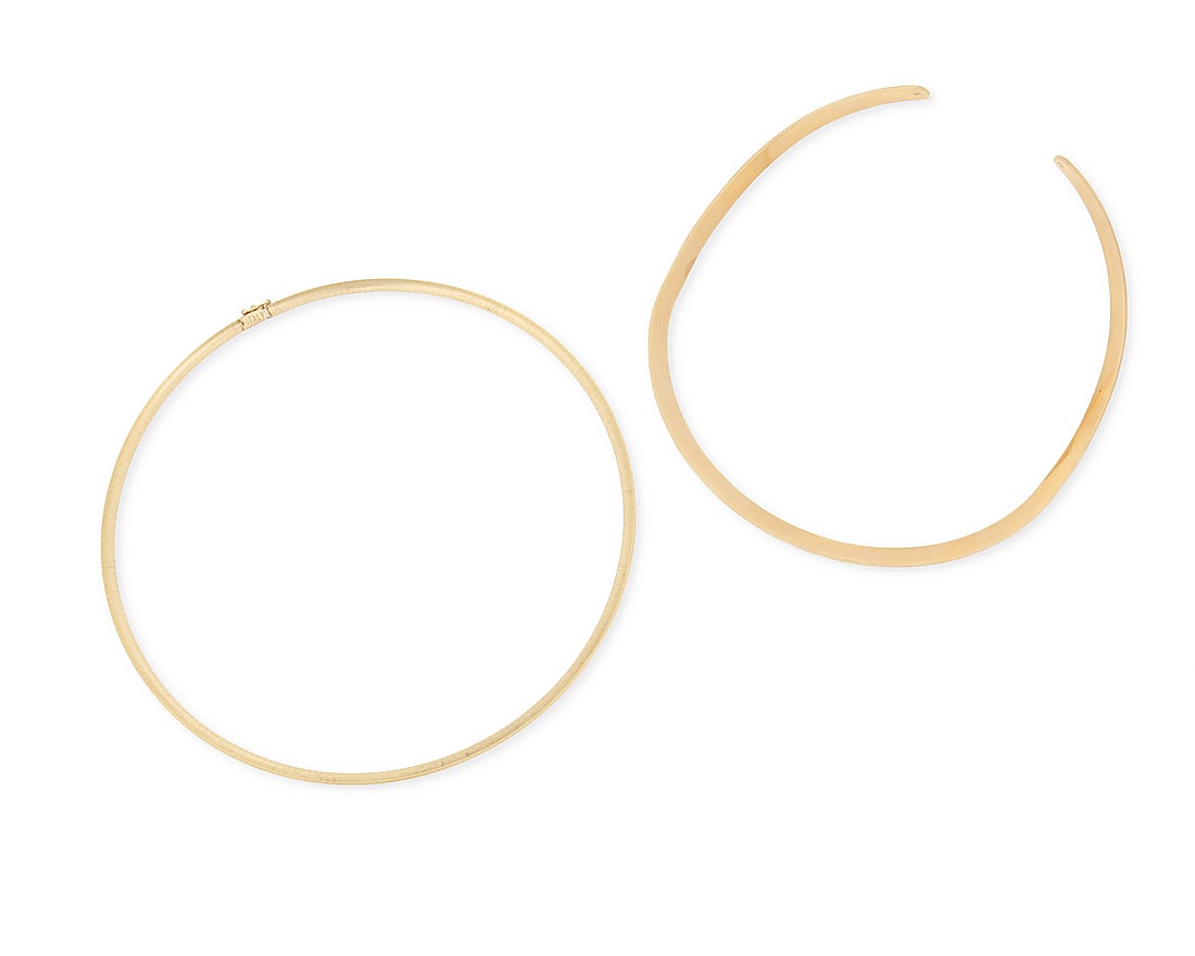 Two 14K gold Necklaces - 2