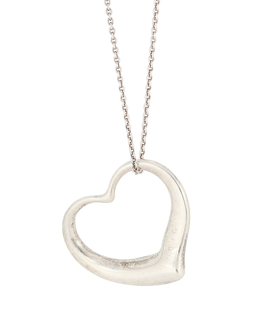 Elsa Peretti for Tiffany & Co.: A Sterling Silver Heart Necklace (1 of 2)