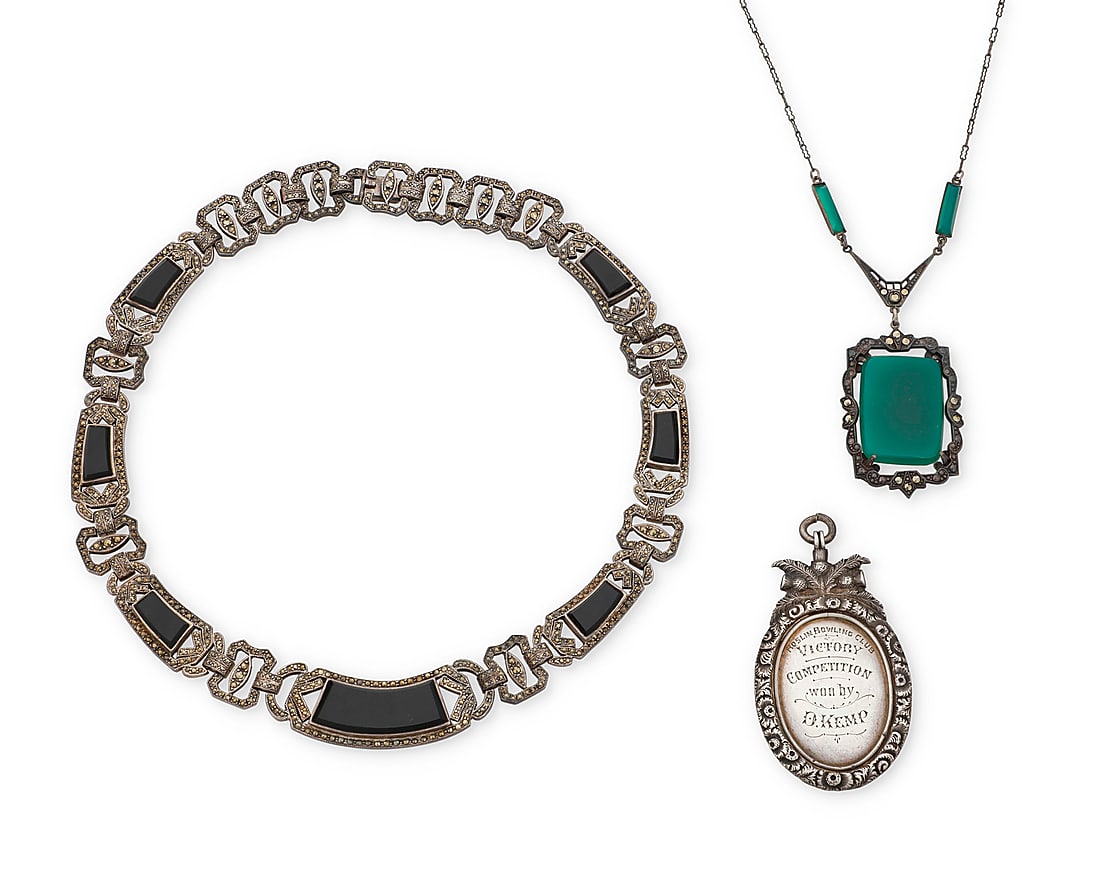 A Group of Sterling Silver Jewelry (1 of 2)