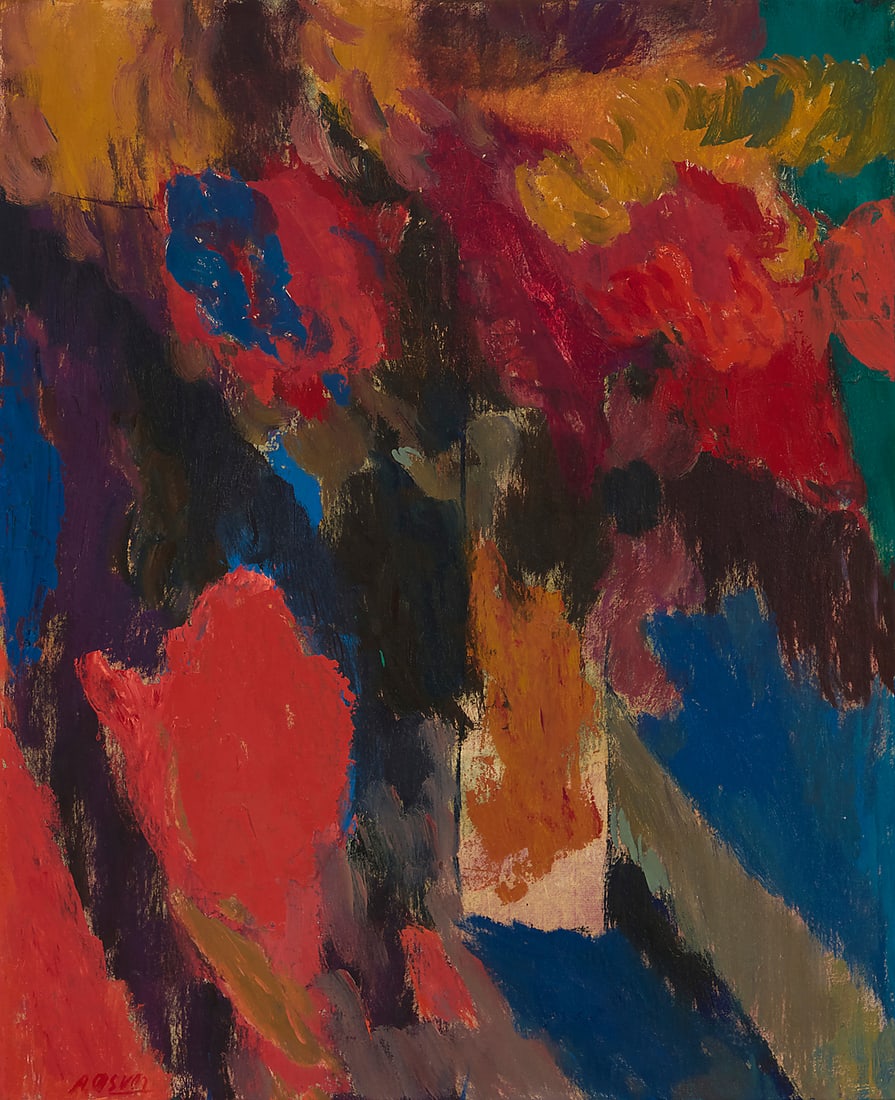 Arthur Osver (1912-2006), Untitled (abstract) (1 of 6)