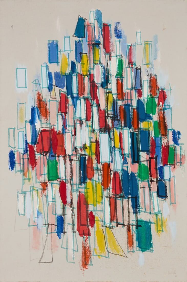 Robert Goodnough (1917-2010), "Prisms C," 1968 (1 of 7)