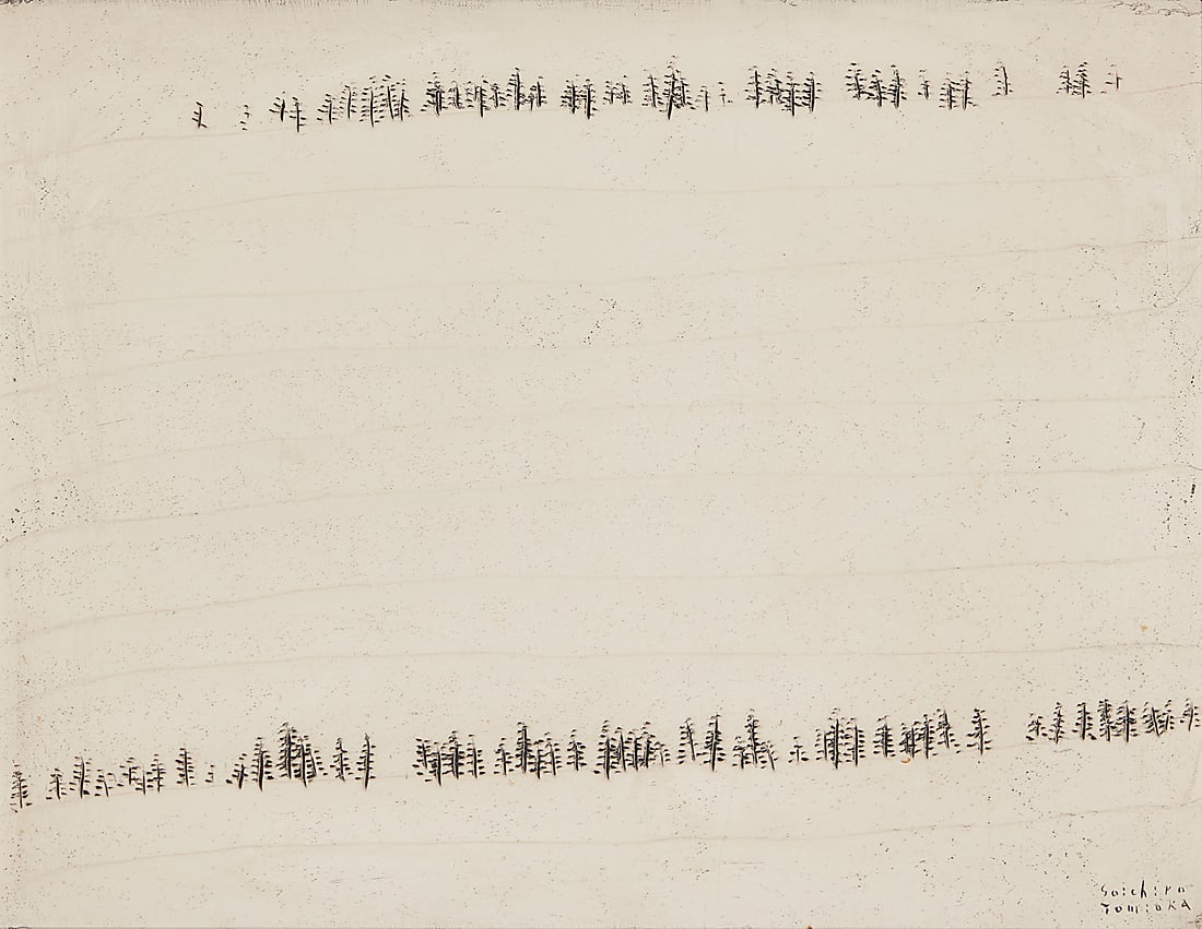 Soichiro Tomioka (1922-1994), Untitled winter scene (1 of 6)