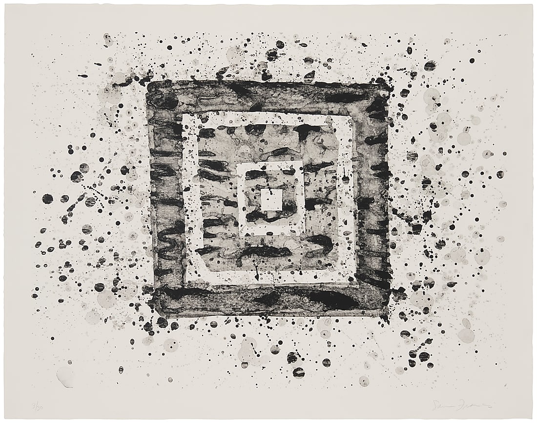 Sam Francis (1923-1994), "Untitled," 1975: Sam Francis (1923-1994) "Untitled," 1975 Lithograph on BFK Rives paper Edition: 3/30 Signed and numbered in pencil in the lower margin: Sam Francis; George Page, prntr.; The Litho. Shop, Santa Monica,