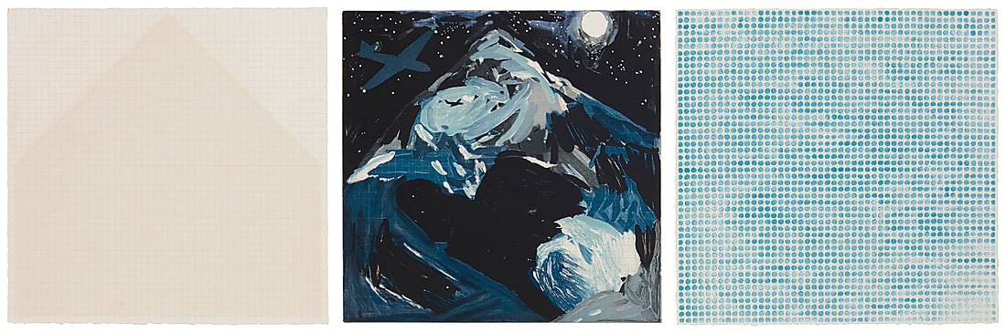 Jennifer Bartlett (1941-2022), "From Rhapsody (A Suite of Three Prints)," from "The Brooklyn Academy (1 of 10)