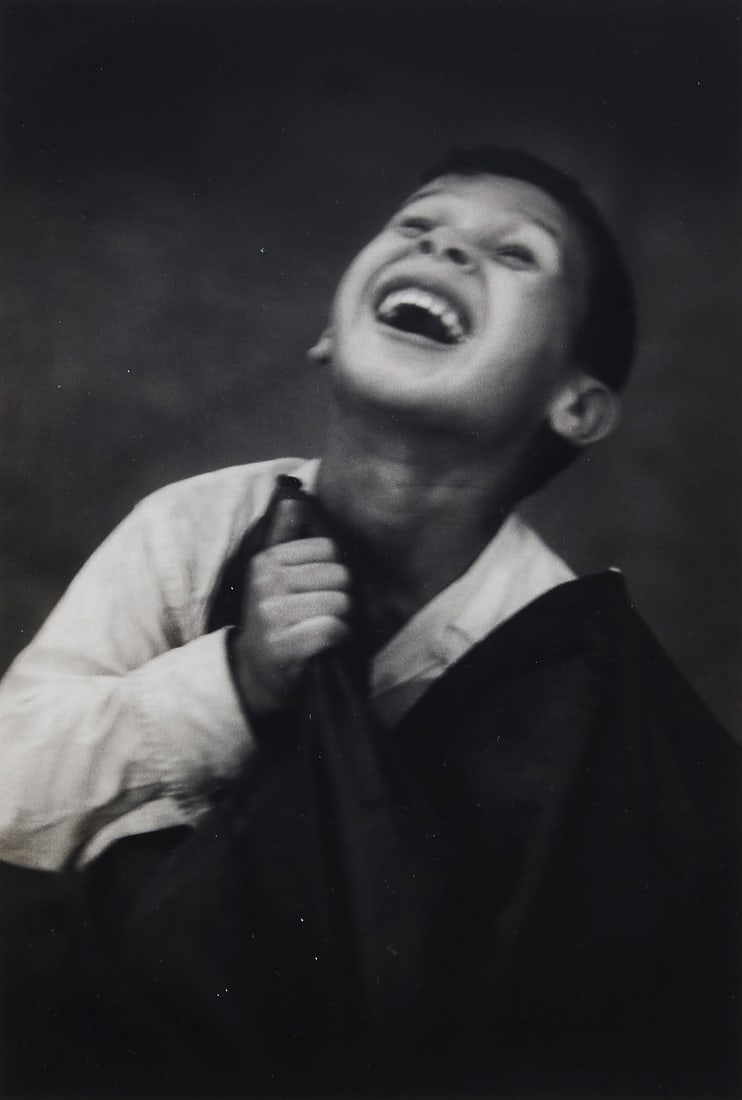 David Heath (1931-2016), "Chicago (Young Boy Laughing)", plate 78 from "A Dialogue with Solitude," (1 of 10)