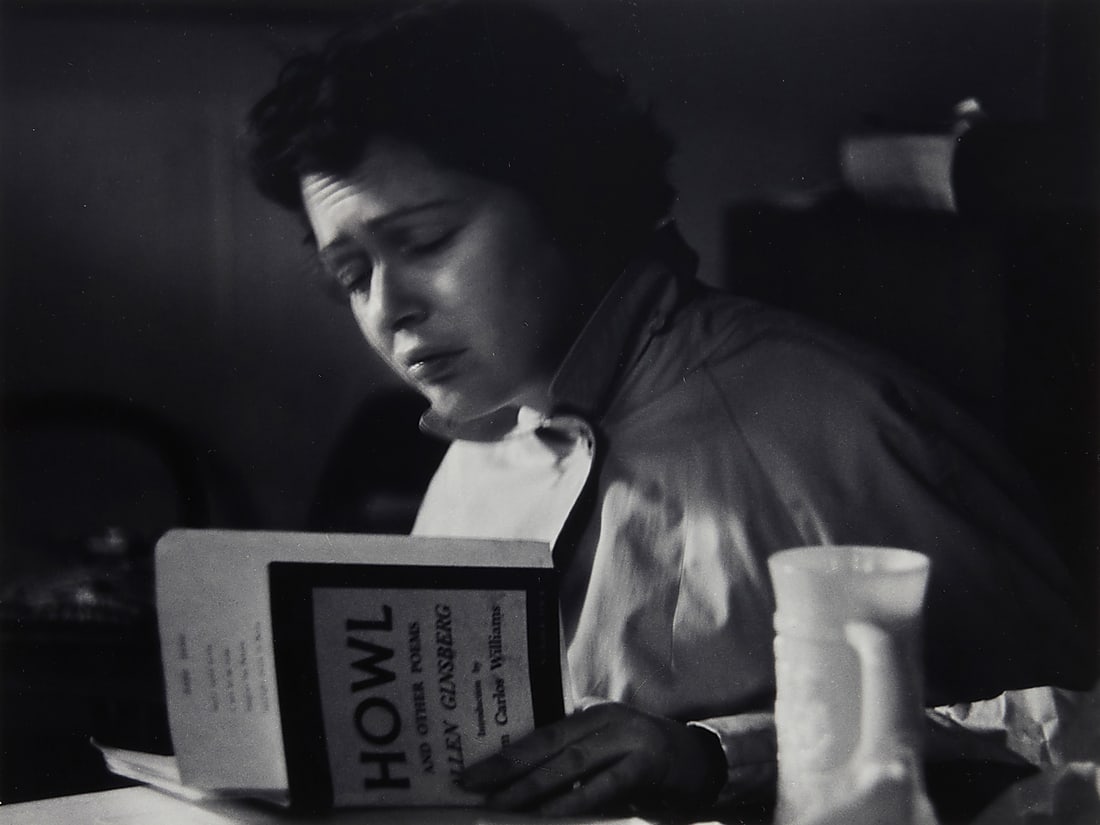 David Heath (1931-2016), "7 Arts Coffee Gallery, N.Y.C.," plate 10 from "A Dialogue with Solitude,": David Heath (1931-2016) "7 Arts Coffee Gallery, N.Y.C.," plate 10 from "A Dialogue with Solitude," 1959 Gelatin silver print on paper From the edition of unknown size According to a label affixed to t