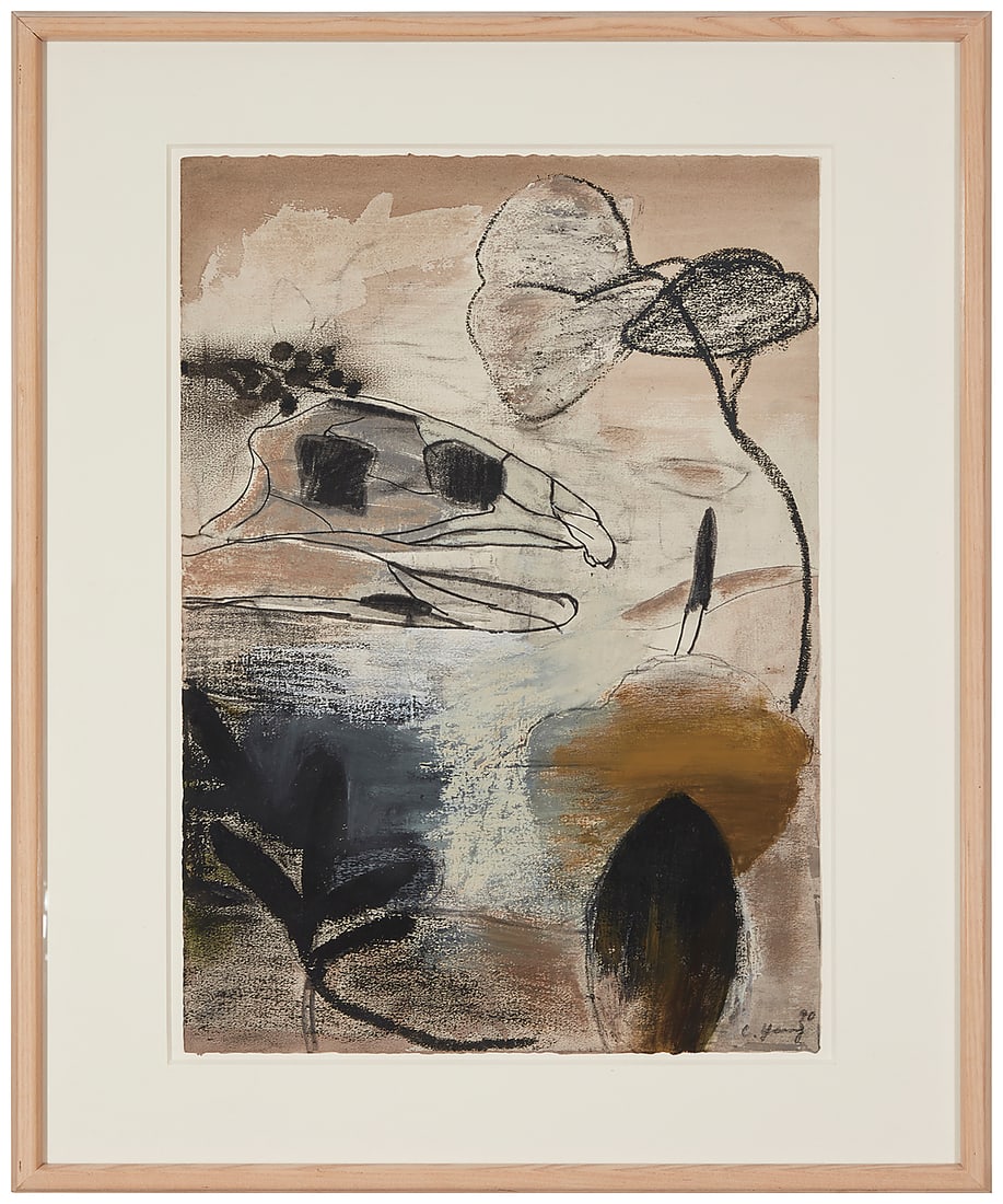 Chihung Yang (b. 1947), Abstract composition, 1990 - 3