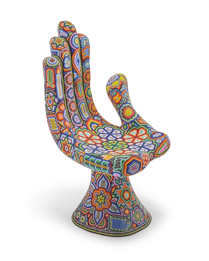 Rick (CHROMA) Wolfryd (b. 1953), After Pedro Friedeberg "Hot Seat: Magic Hands Series," 2023 (1 of 11)