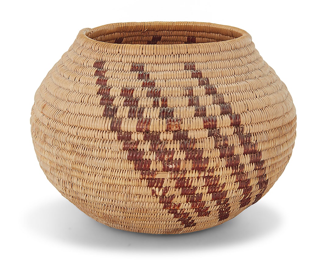A Washoe basketry olla (1 of 6)