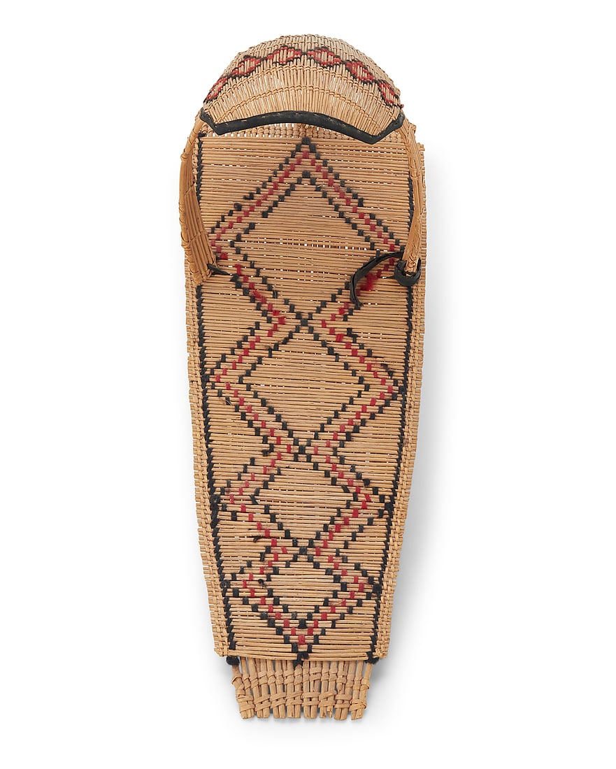 Three Paiute basketry cradleboards - 6