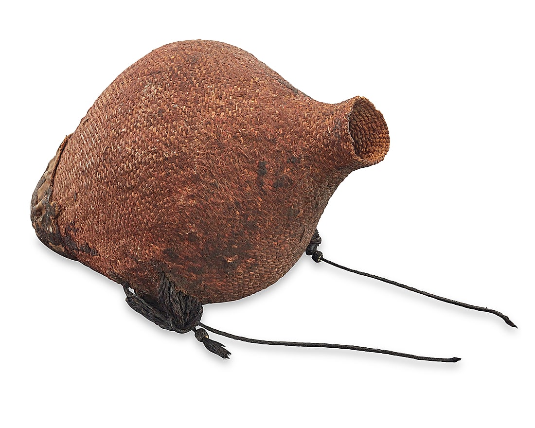 A Paiute basketry water vessel (1 of 5)