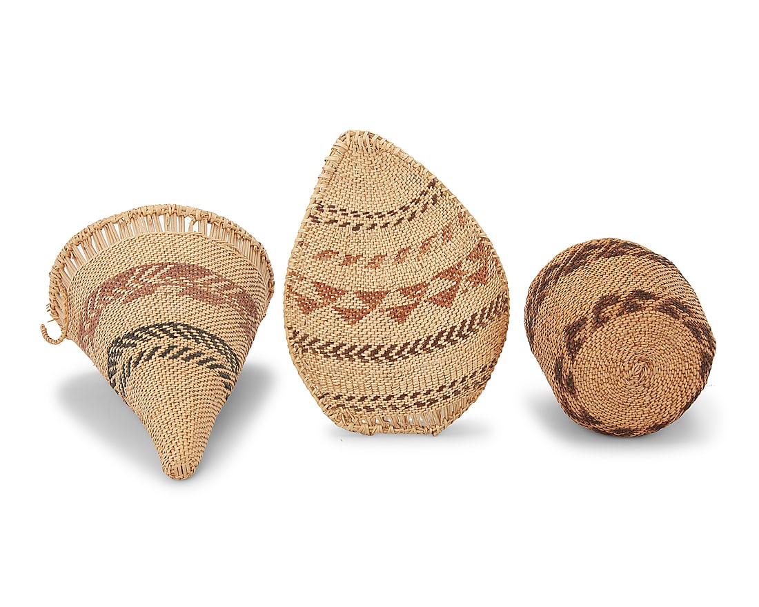 Three Great Basin basketry items - 4