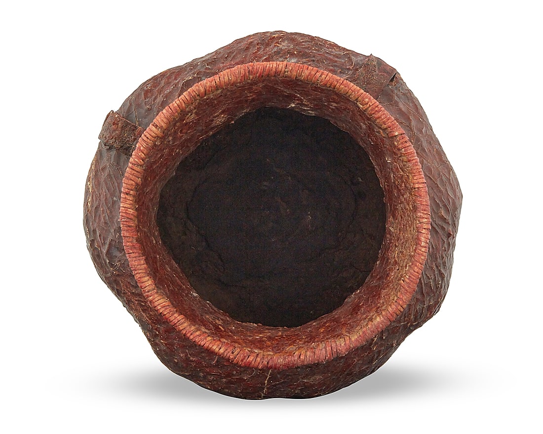 An Apache basketry water vessel - 3