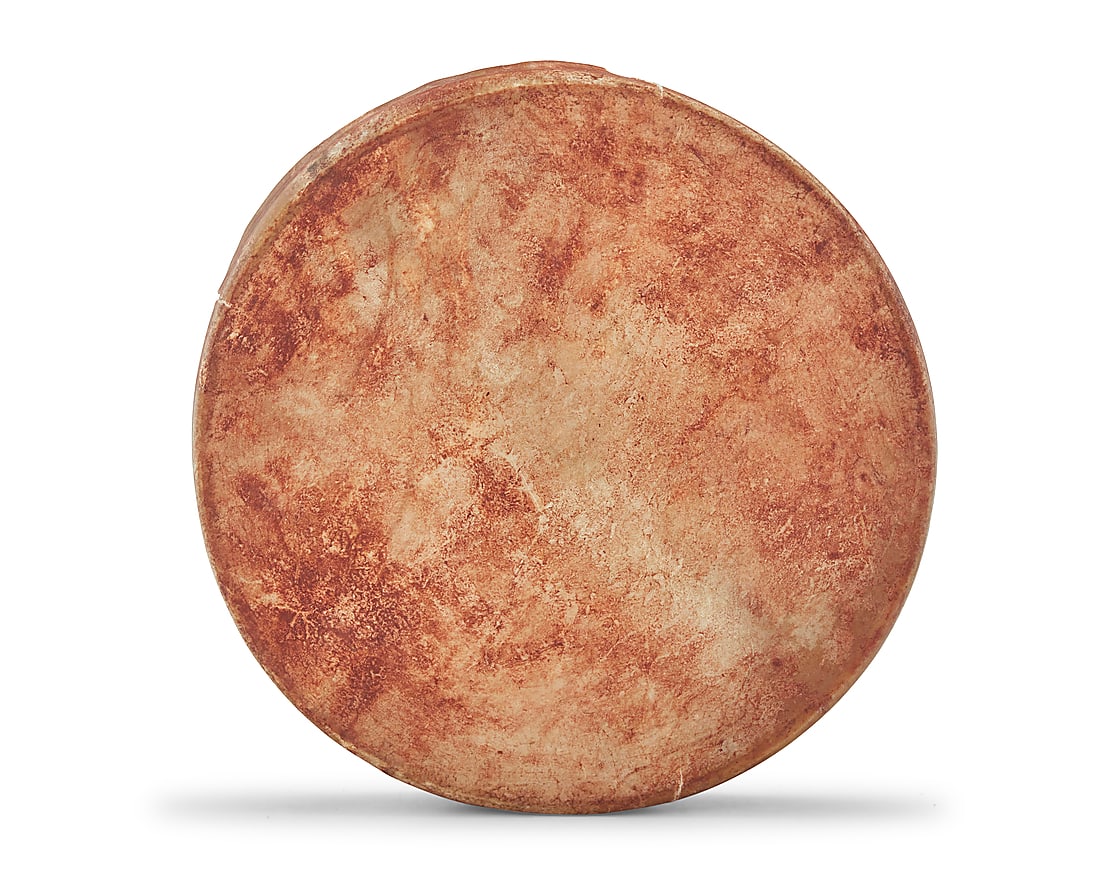A Native American hide drum - 2