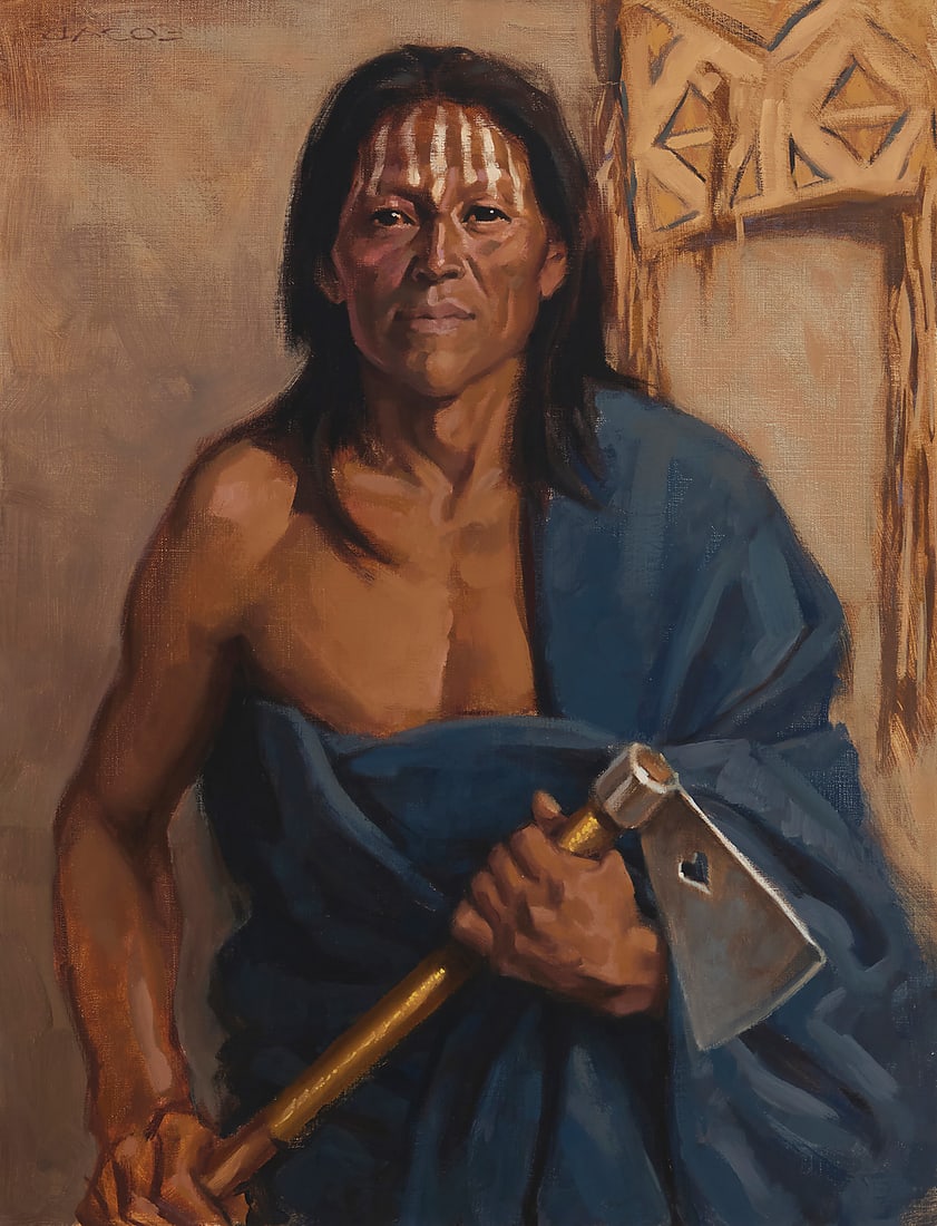 Ned Jacob (b. 1938), "War Paint" (1 of 6)
