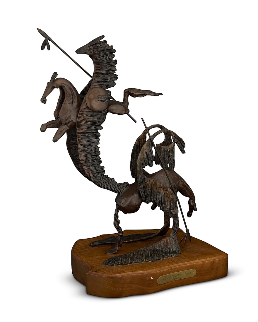 20th Century American Western School, "Broken Warrior Spirit" (1 of 5)