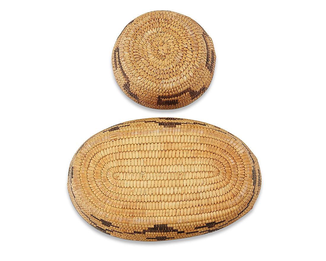 Two Papago baskets - 4
