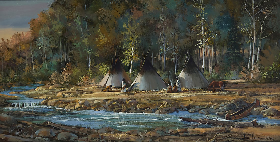 Joni Falk (b. 1933), "Indian Summer," 1982 (1 of 8)