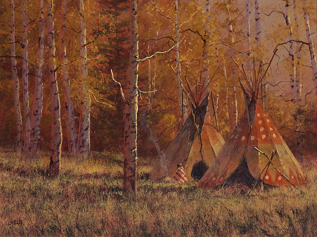 Mark Geller (b. 1947), "Little Camp" (1 of 5)