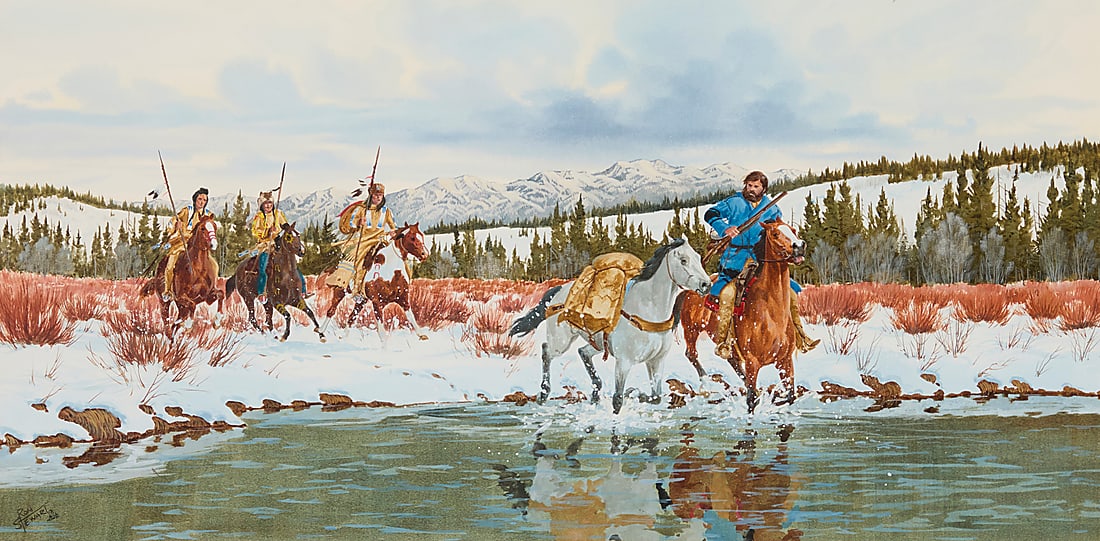Ron Stewart (b. 1941), "Bad Odds" (1 of 7)