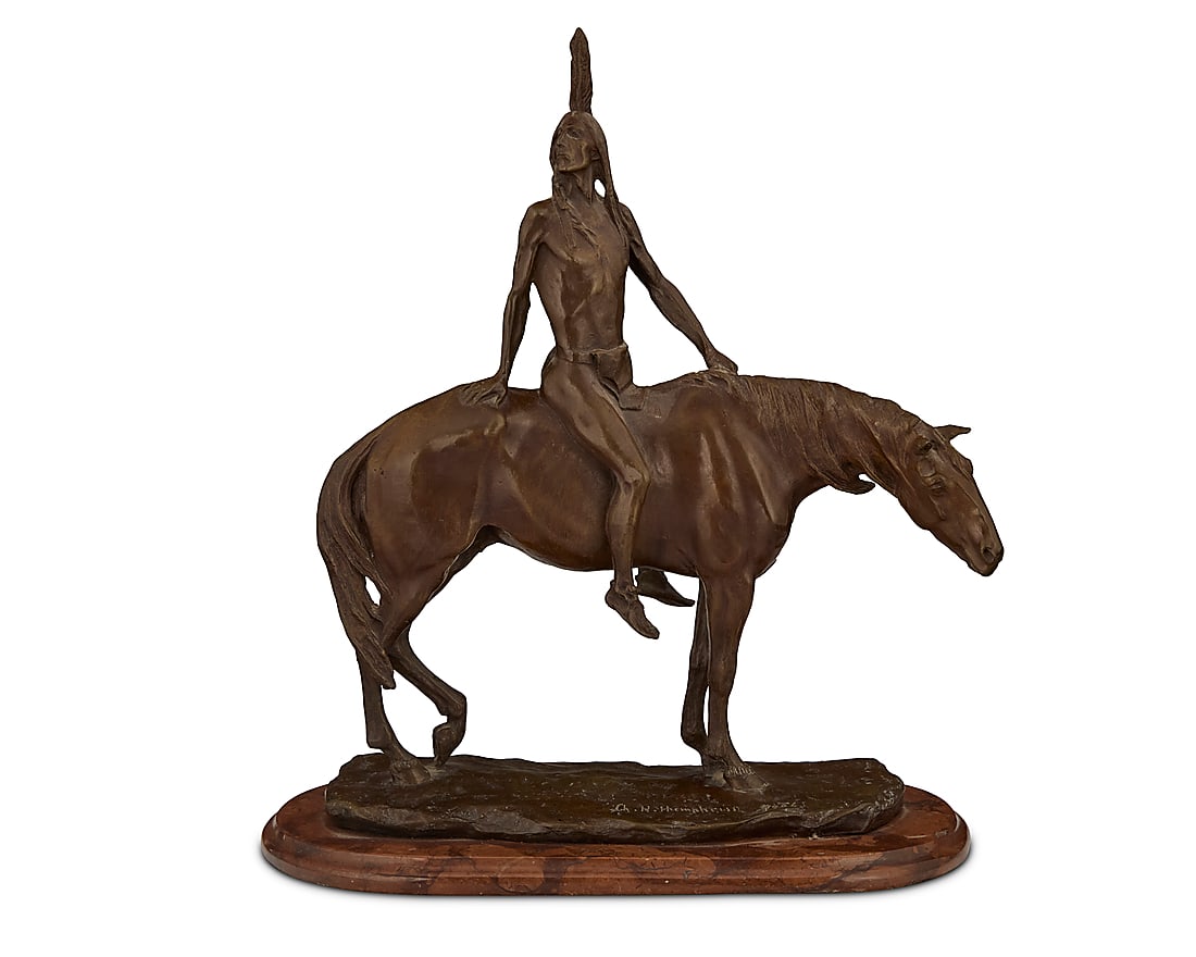 After Charles Henry Humphriss (1871-1934), "The Warrior," modeled 1904 (1 of 5)