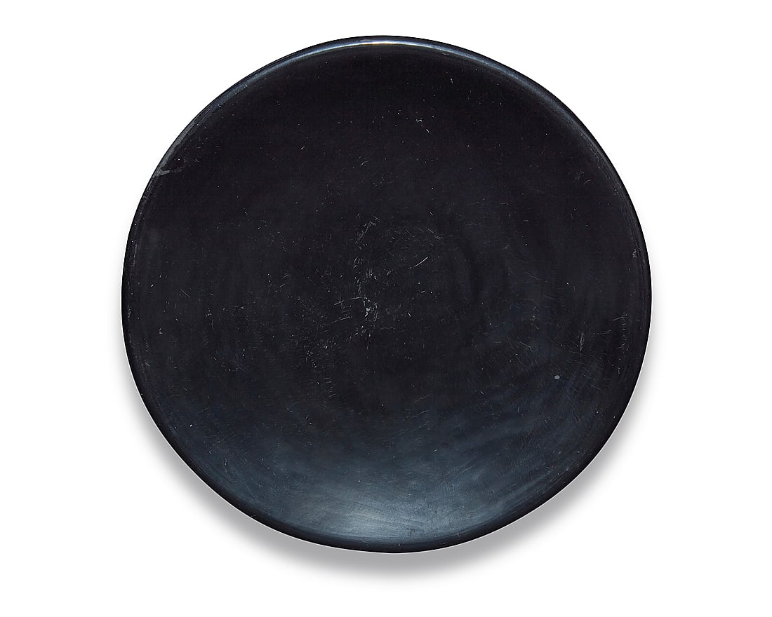 Maria [Pond Lily] Povika Montoya Martinez (1887-1980, San Ildefonso Pueblo), A blackware pottery (1 of 3)
