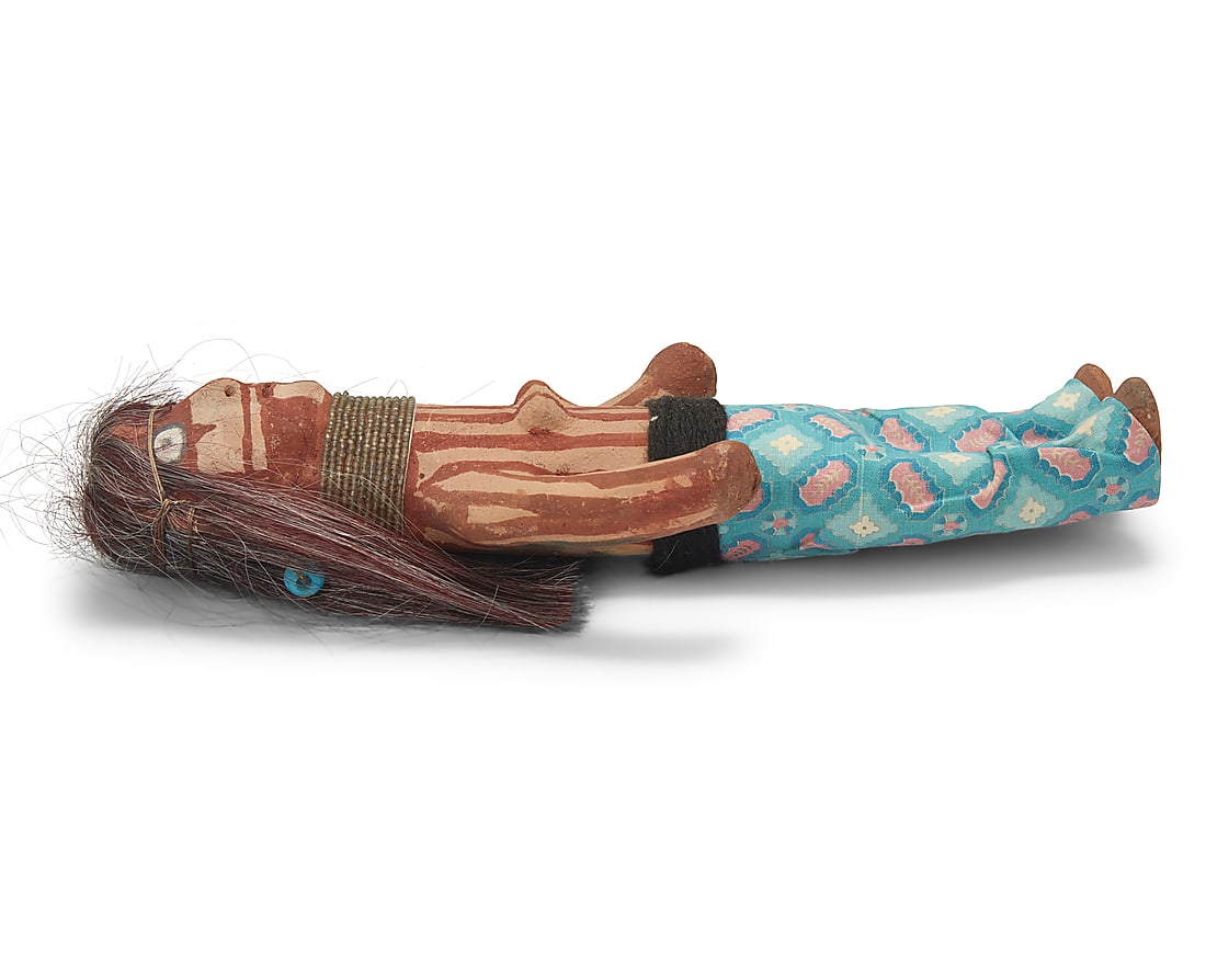 Two Mojave pottery dolls - 6