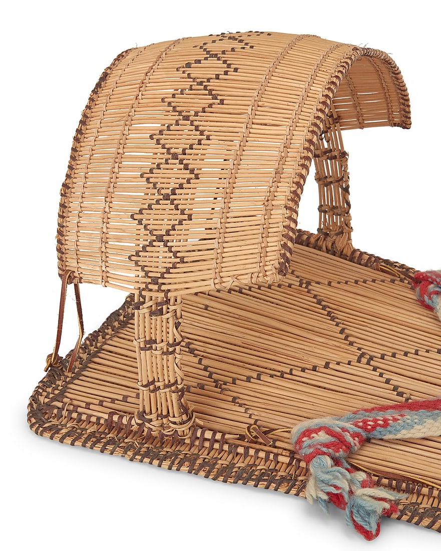 Three Mono basketry cradleboards - 6