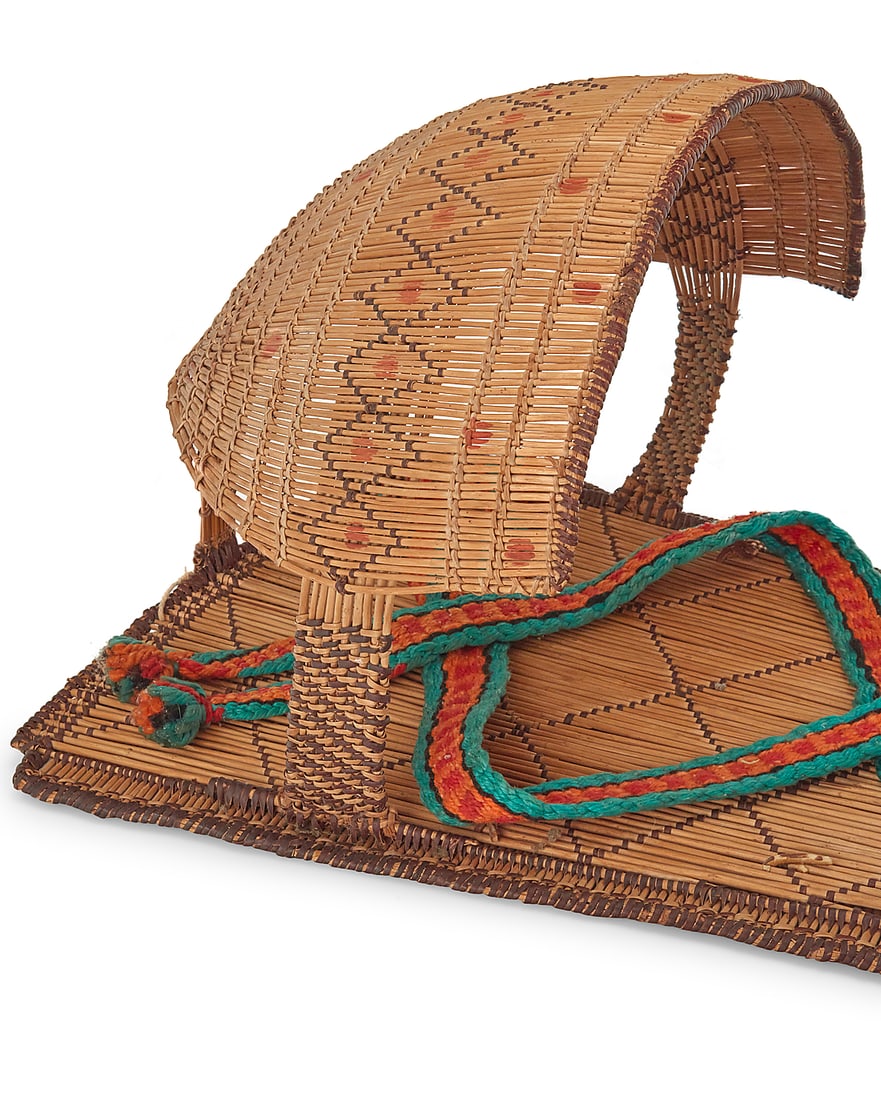 Three Mono basketry cradleboards - 7