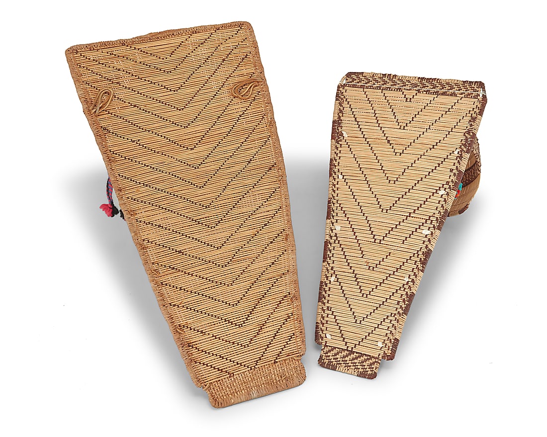 Two Mono basketry cradleboards - 4