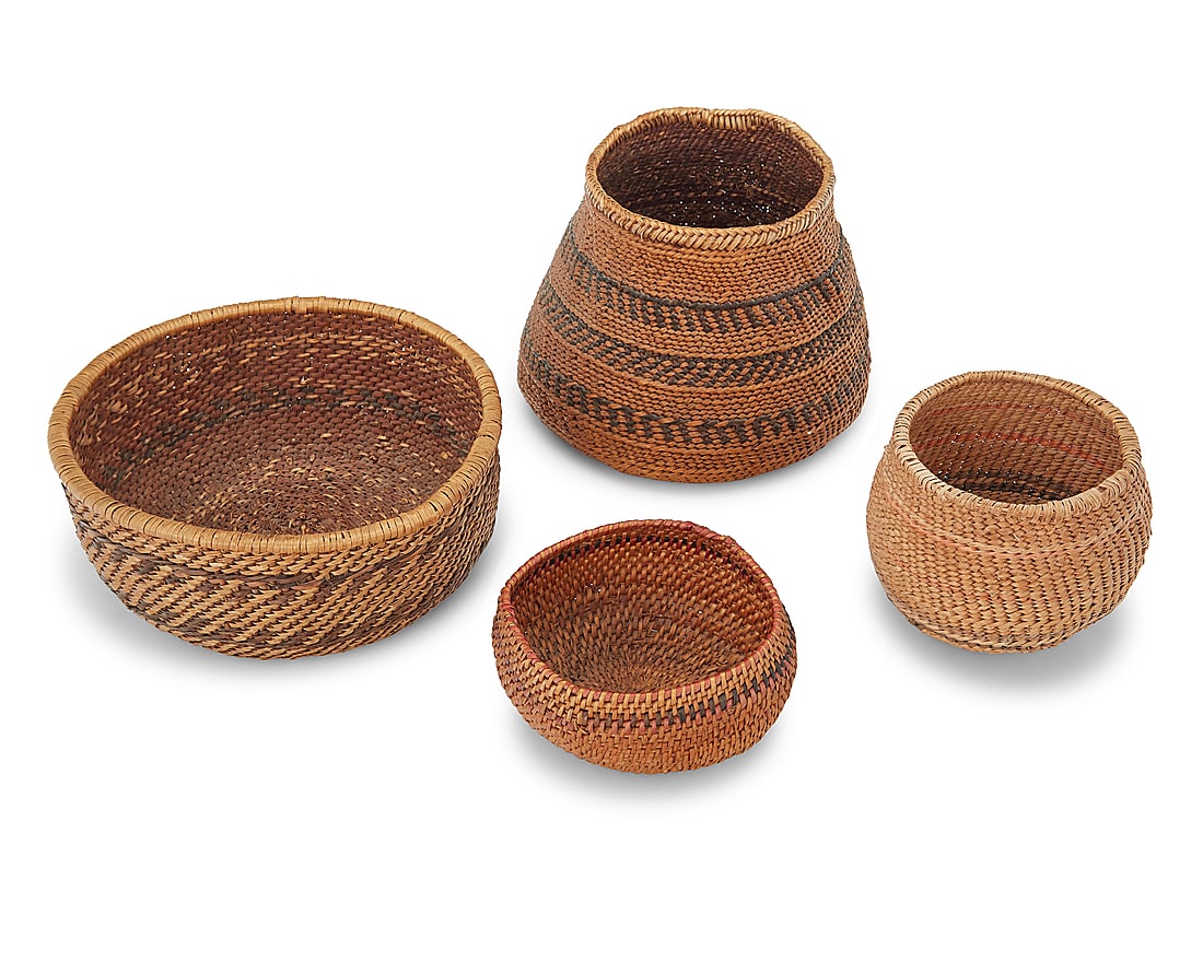 Four Western baskets - 2