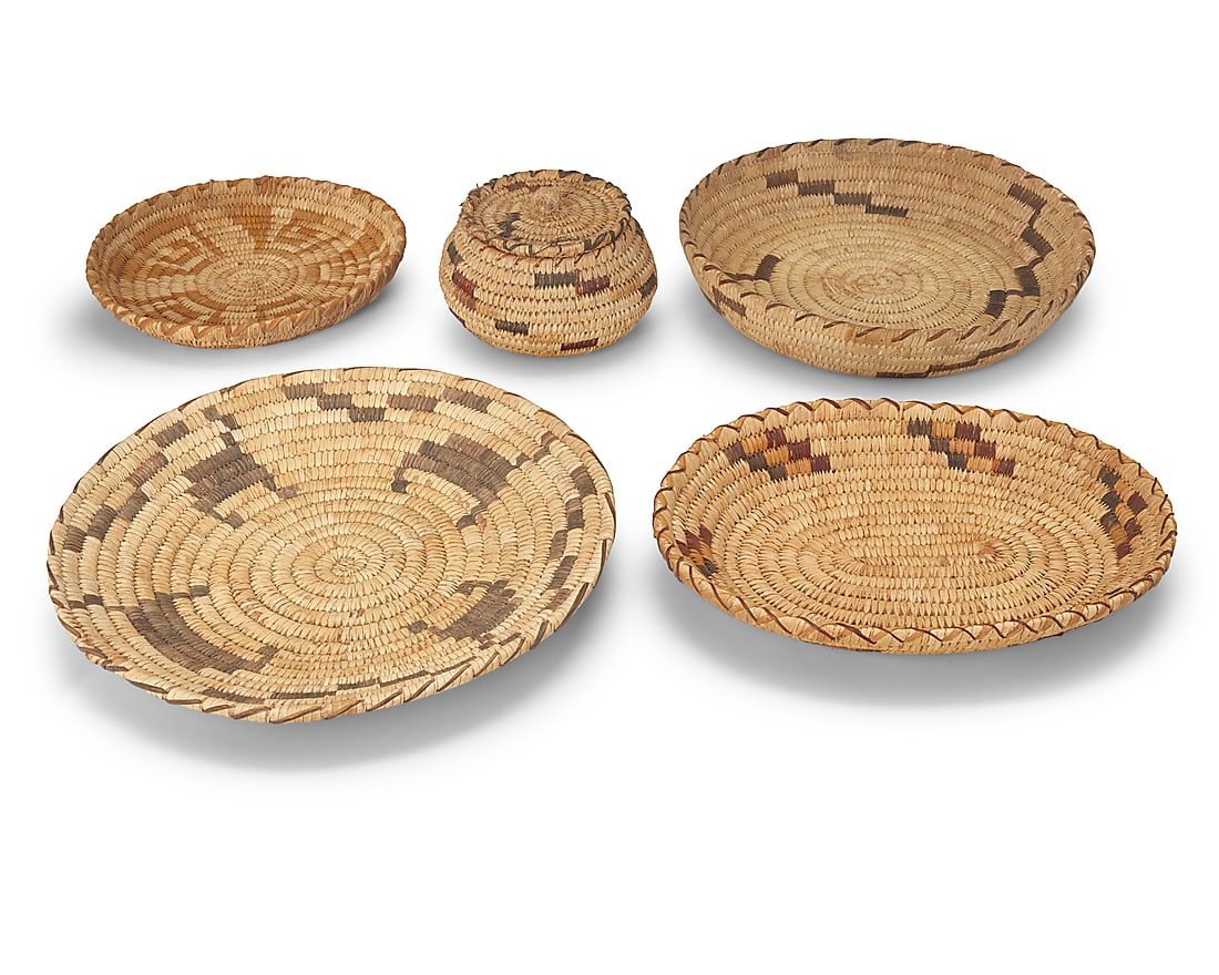 A group of Papago baskets (1 of 5)